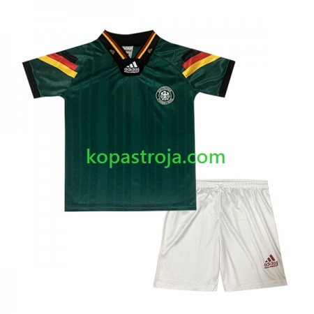 Billiga Fotbollströjor Tyskland 1992 Retro Barn Borta tröja Kortärmad